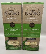2-Pack Tio Nacho  Anti-Damage Shampoo with Royal Jelly  Organic Aloe Vera 14oz