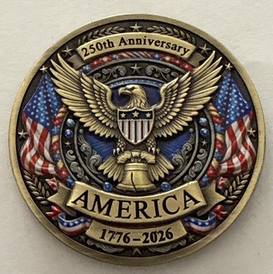 FBI America  250th Anniversary Challenge Coin