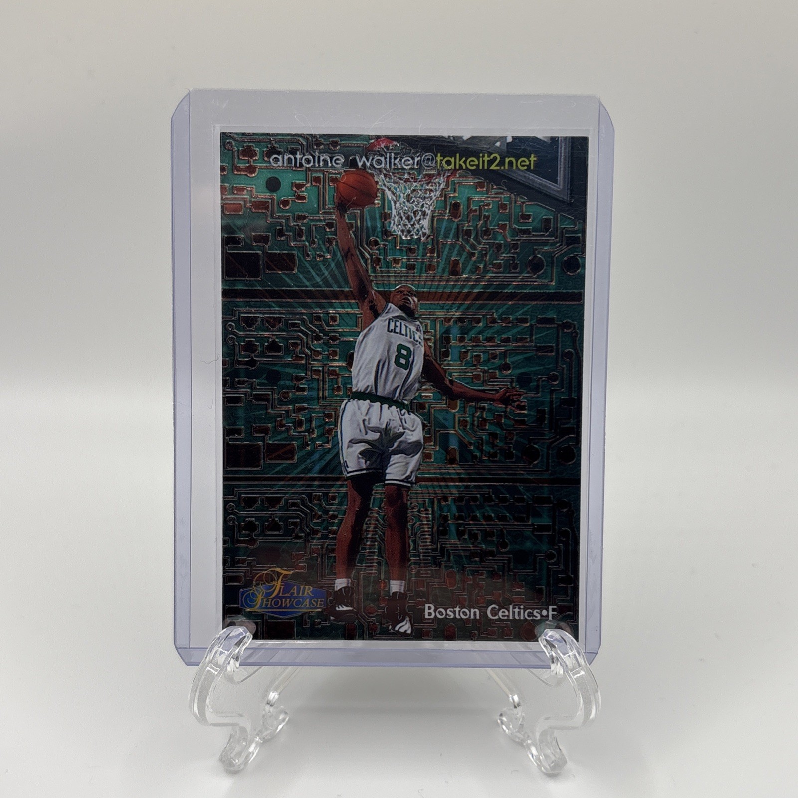 Antoine Walker 1998-99 Flair Showcase Takeit2.net #764/1000 - Boston Celtics