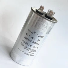 50uF 50MFD CBB65 250VAC Air Conditioner Appliance Motor Start Run Capacitor 250V