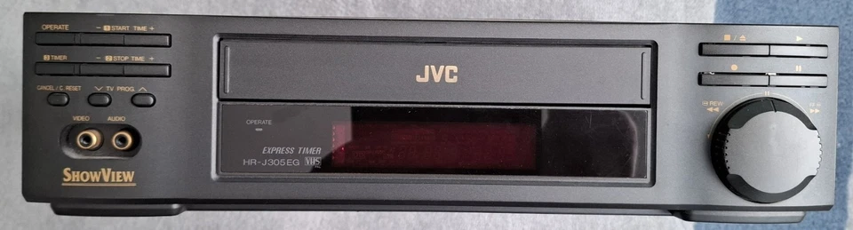 JVC VHS Video Casetten Recorder HR-J305EG/E Gebraucht, komplett, defekt! - Bild 2 von 3