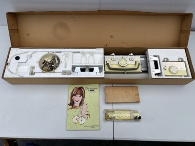 Vintage Empisal Knitmaster Mod 250 Knitting Machine + Accessories Boxed Untested
