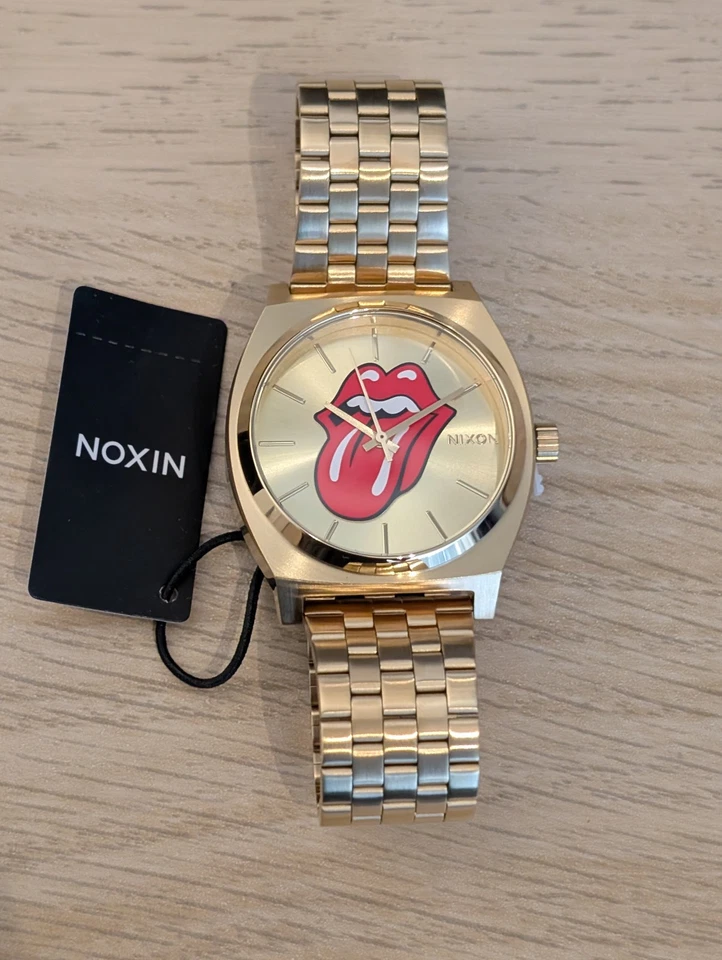 Nixon Rolling Stones Time Teller A1356-509 – Gold – Neu & OVP – Sealed – Rare - Bild 3 von 3