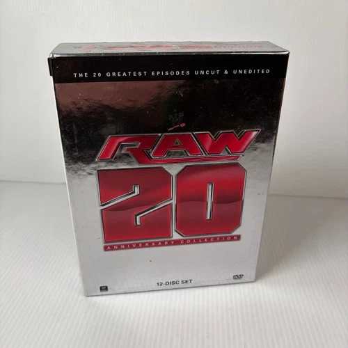 WWE Raw 20 Anniversary Collection DVD 2013 12-Disc Set Stone Cold The Rock Shawn
