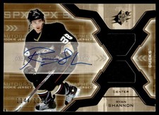 2006-07 SPx Ryan Shannon Rookie Auto 1144/1299 Anaheim Ducks #178