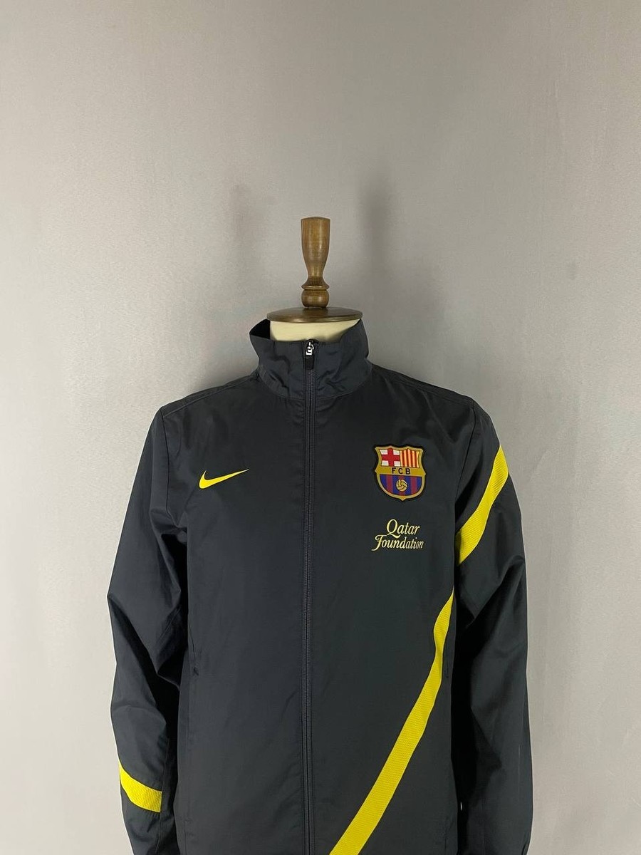 Nike Mens FC Barcelona Football Soccer Training Track Jacket Size