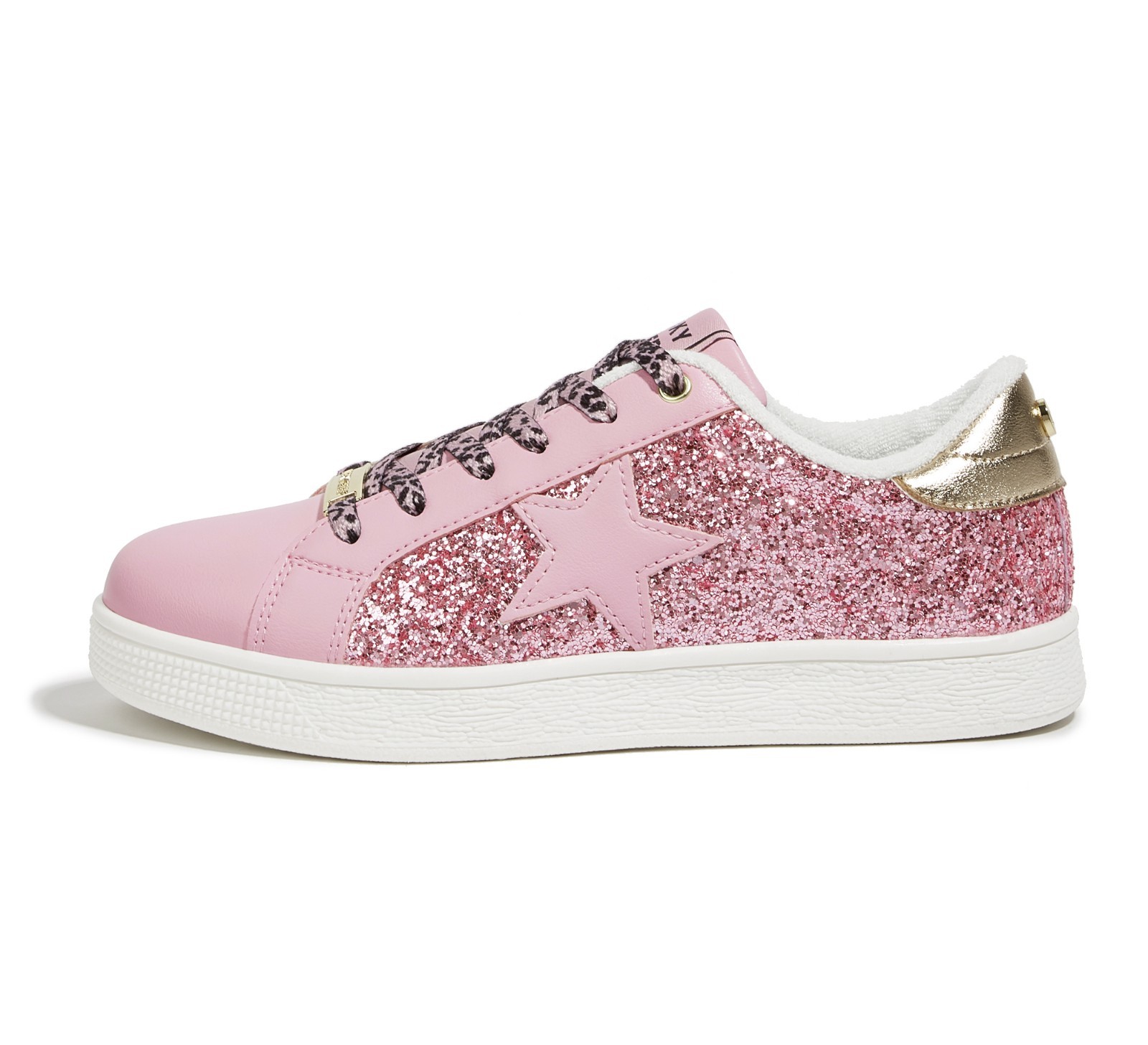 LUCKY STEP Women's Fashion Star Sneaker Low Top Comfortable 