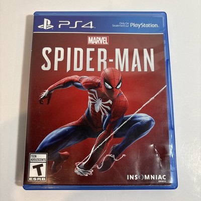 Marvel Spider-Man (PlayStation 4) PS4, No Manual