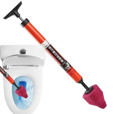 Heavy Duty High Pressure Toilet Unblock Plunger Clog Drain Buster Vacuum Pump
