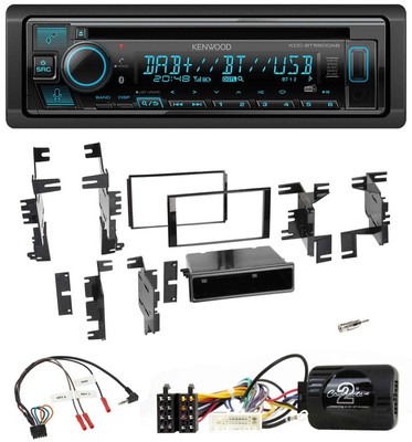 Kenwood Bluetooth DAB CD Lenkrad USB Autoradio für Nissan Quest Titan Versa Vers