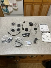 Sena 20S Motorcycle Bluetooth Headset Communication System Working W/ Extras