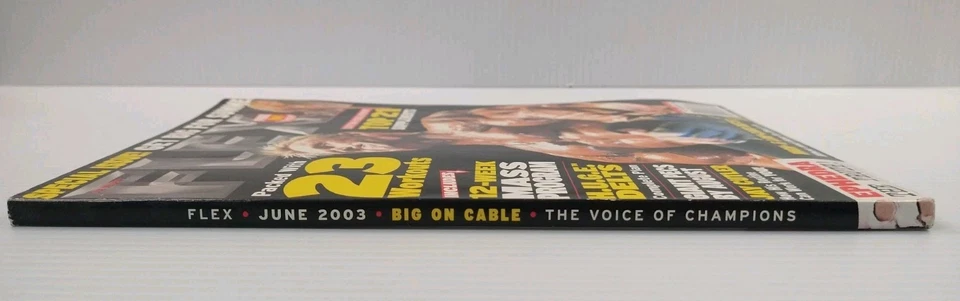 Joe Weider's Flex Magazine June 2003 Issue Summer Special Body Building Magazine - Image 3 of 4