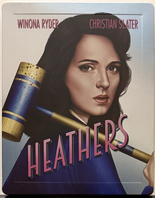 #ad Heathers BLU RAY OOP Steelbook 2 Disc Super Clean NO Dents $39.95