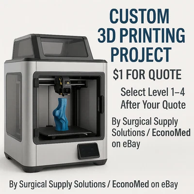 On Demand Custom 3D Printing Service | Rapid Prototyping | Short Lead Time - Image 1 of 4