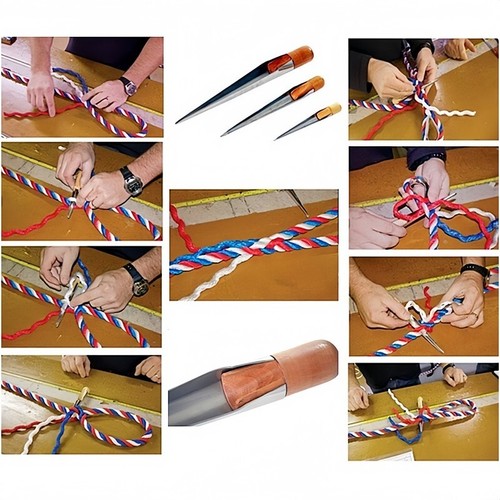 Boat 304 Stainless Steel 39CM Plastic Handle Rope Splicing Spike Fid Marine Tool - Picture 10 of 10
