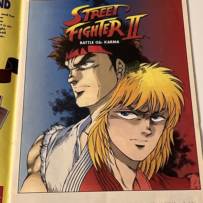 Street Fighter II #5 Tokuma Comics 1994 Super Action Series By