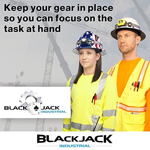 Blackjack Industrial BJI001 Hard Hat Clips for Headlamps and Lights