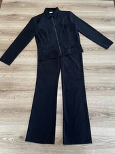 Vintage Blues Founded 1989  Size 5/6 Black Jacket And Pant Set