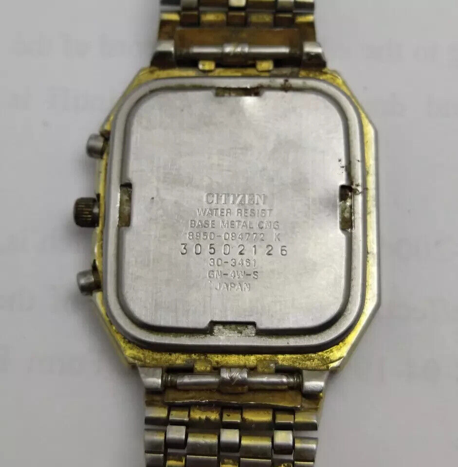 Vintage Citizen Quartz CQ Japan 8950 Ana-Digi Quartz Vintage Citizen Quartz CQ Japan 8950 Ana-Digi Quartz