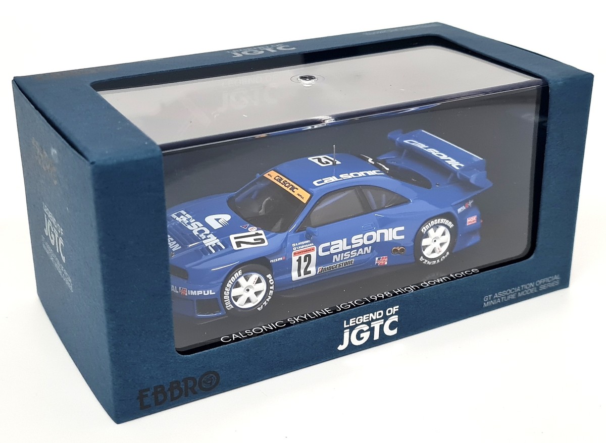 Ebbro 1/43 Nissan Skyline GT-R R33 JGTC 1998 Calsonic High Ebbro 1/43 Nissan Skyline GT-R R33 JGTC 1998 Calsonic High