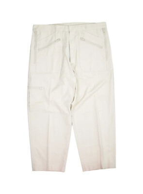 Regatta Pants Men 38x27 Khaki Trousers Utility Zip Pockets Hiking Great Outdoors