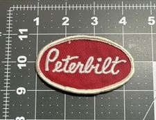 Peterbilt Patch 3 1/2" X 2" Truck Trucking Trucker Oval