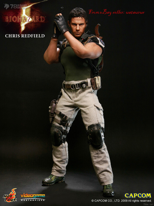 Perfect Hot Toys 1/6 Vgm006 Chris Redfield In Stock New | eBay