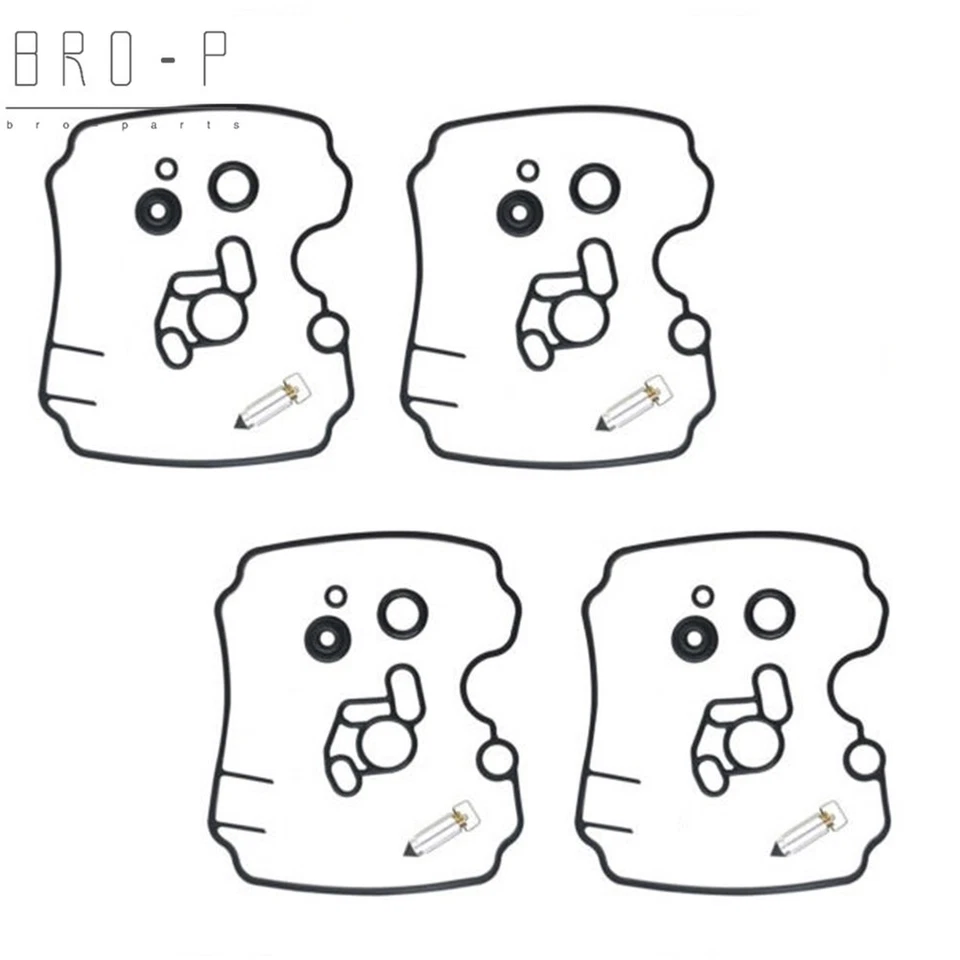 Kit de reparación de carburador Fit Yamaha 1989-1993 XTZ750 TDM850 FZR1000 TRX850 4 PIEZAS Foto 2 de 4