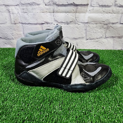 ADIDAS EXTERO 2 WRESTLING SHOES YOUTH SIZE 4.5 NO TIE 2 STRAPS G03769