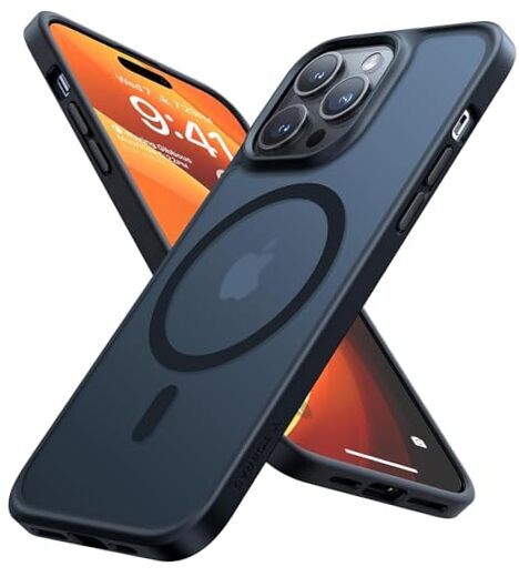 Magnetic Guardian Designed for Case [Military Grade iPhone 14 Pro Max 1.Black