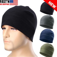 Tactical Winter Warm Fleece Watch Hat Military Beanie Skull Cap for Men Women