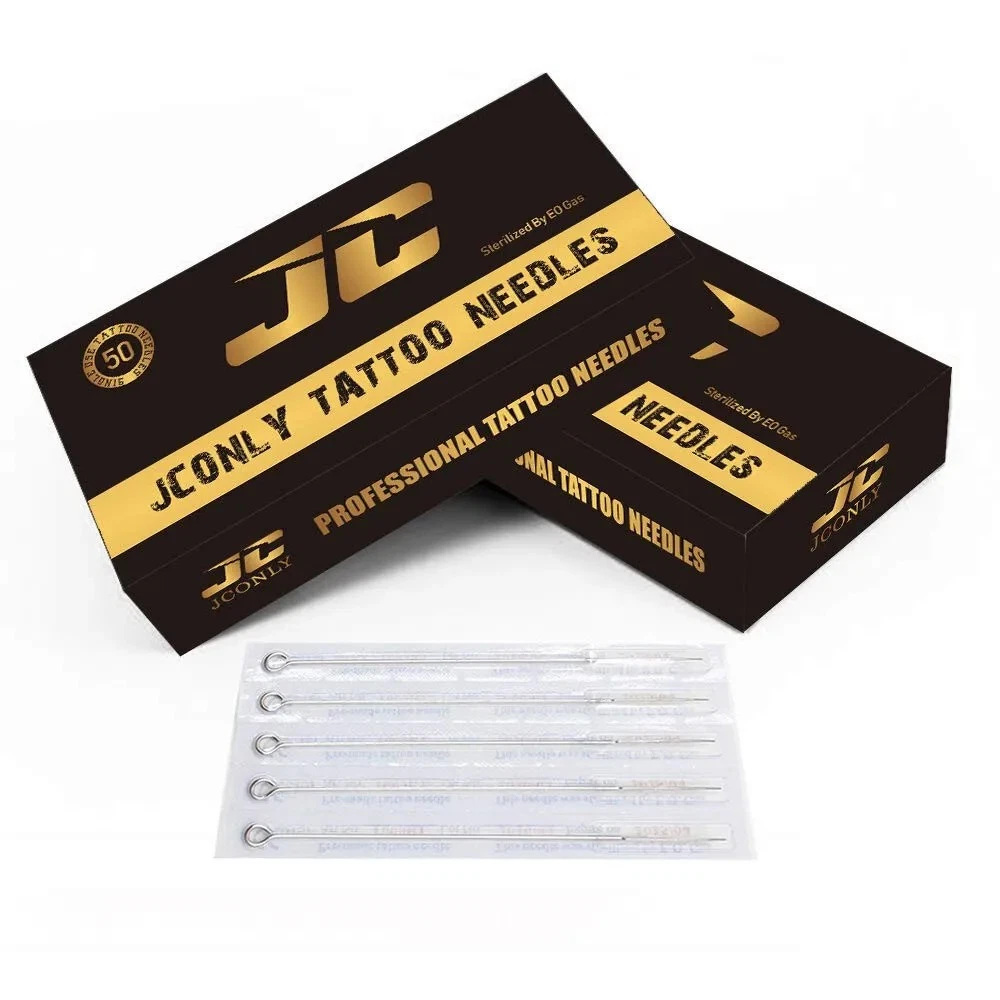 Jconly 200 Tattoo Needles Mixed 3RL, 5RL, 7RL, 9RL, 3RS, 5RS, 7RS, 9RS, 5M1, 7M1 - product detail image 1