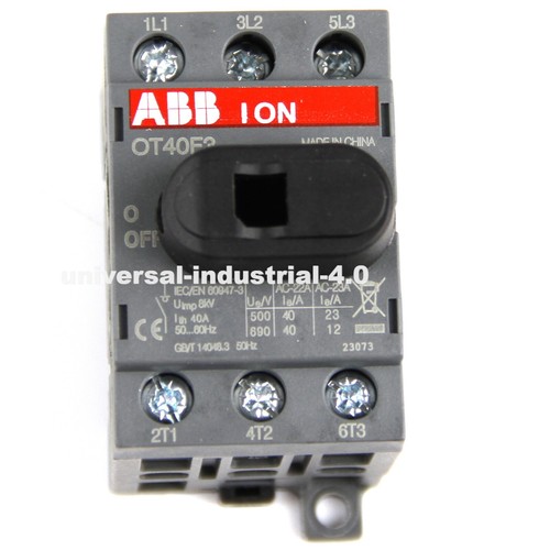 NEW ABB OT40F3 Disconnect Switch 40A 3P - Bild 1 von 6