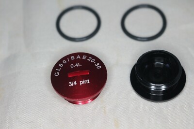 SET Verschlussschrauben Verschlußstopfen Alu rot schwarz S50 S51 S70 SR50 FPM