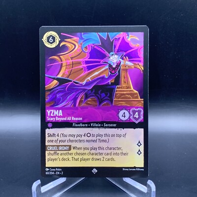 Rise Of The Floodborn Yzma, Scary Beyond All Reason 60/204 Non-Foil Super Rare