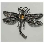 KJL KENNETH J. LANE Large Pink and Pave Crystals Dragonfly Pin — photo 10