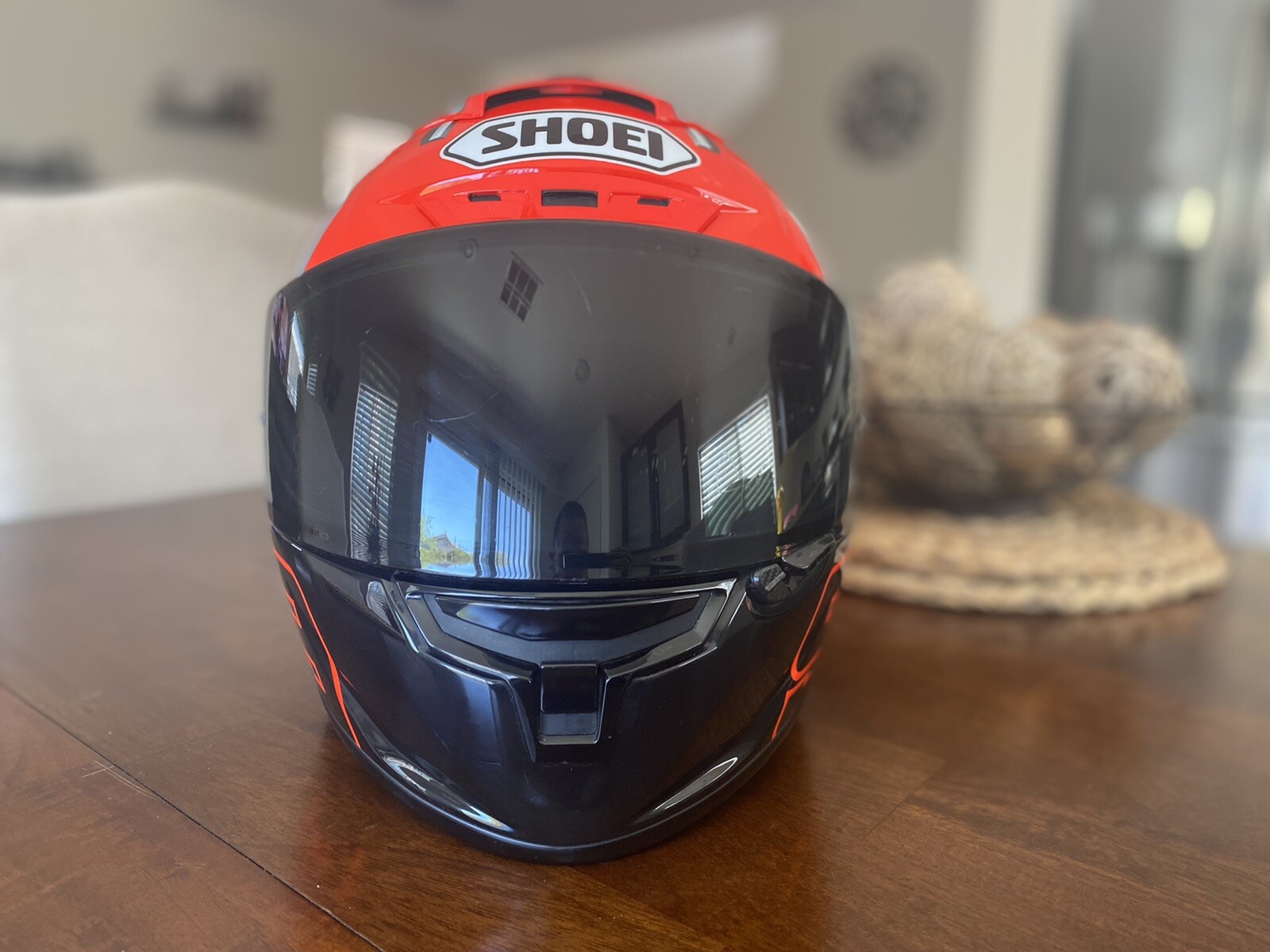 Shoei X-14 Marquez 4 Red Ant Racing Motorcycle Helmet Size XL w/2 Visors