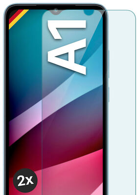 2x Echt Glas für Xiaomi Redmi A1 Panzerfolie HD Hartglas Premium Displayschutz