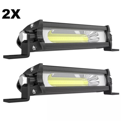 2X LED Arbeitsscheinwerfer Lightbar Offroad Flutlicht Strahler 12V Auto Motorrad