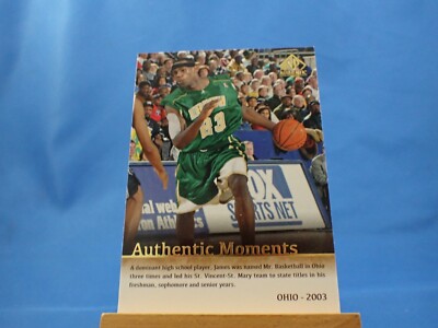 lebron james sp authentic