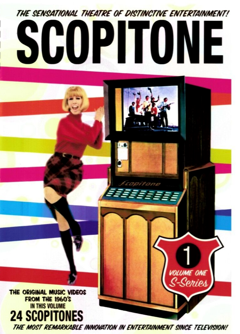 SCOPITONE Volume #1 DVD Collection video JUKEBOX 16mm film 1960s