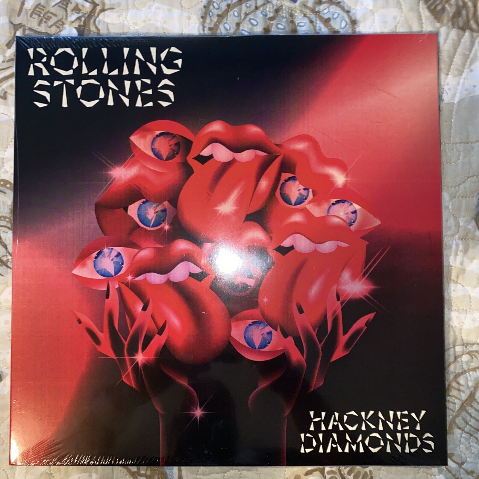 IN HAND! Rolling Stones Hackney Diamonds Ltd Edition Blue Vinyl SOLD OUT