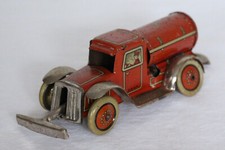 COCHE DE CHAPA ANTIGUO CON MOVIMIENTO 231 GELY ALEMANIA DRGM CAMIÓN CISTERNA PREGUERRA #10598