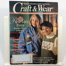 Better Homes and Gardens Craft and Wear Craft Pattern Applique Cross Stitch more