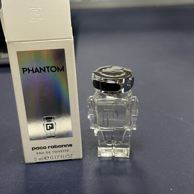 Paco Rabanne Phantom Eau de Toilette 0.17 Oz 5 mL Fragrance Men