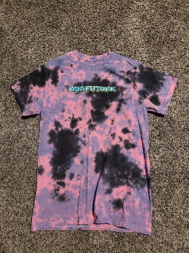 Odd Future x Santa Cruz Pink Tie Dye Shirt Men's Small Donut