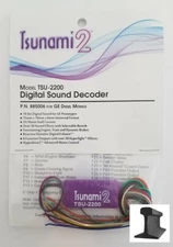 Soundtraxx ~ New 2025 ~ Tsunami 2 ~ TSU-2200 GE Diesel Sound Decoder ~ 885006