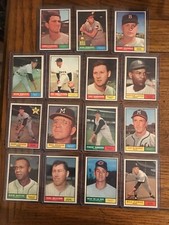 Bob Bruce 1961 Topps Baseball Card (Sale Is For One Card In Title) (5055)