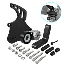 LS Truck Sanden 508 AC Compressor Bracket w/ Tensioner Kit For Cadillac Escalade