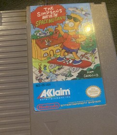 Simpsons: Bart vs. The Space Mutants (Nintendo NES) Cartridge Only Tested